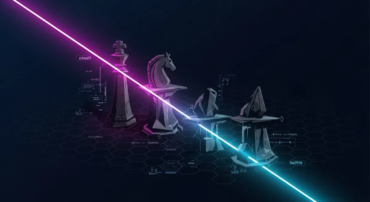Cover del análisis del mazo Miner Hero Balloon Control en mayo 2026 — diseño abstracto Tactical HUD